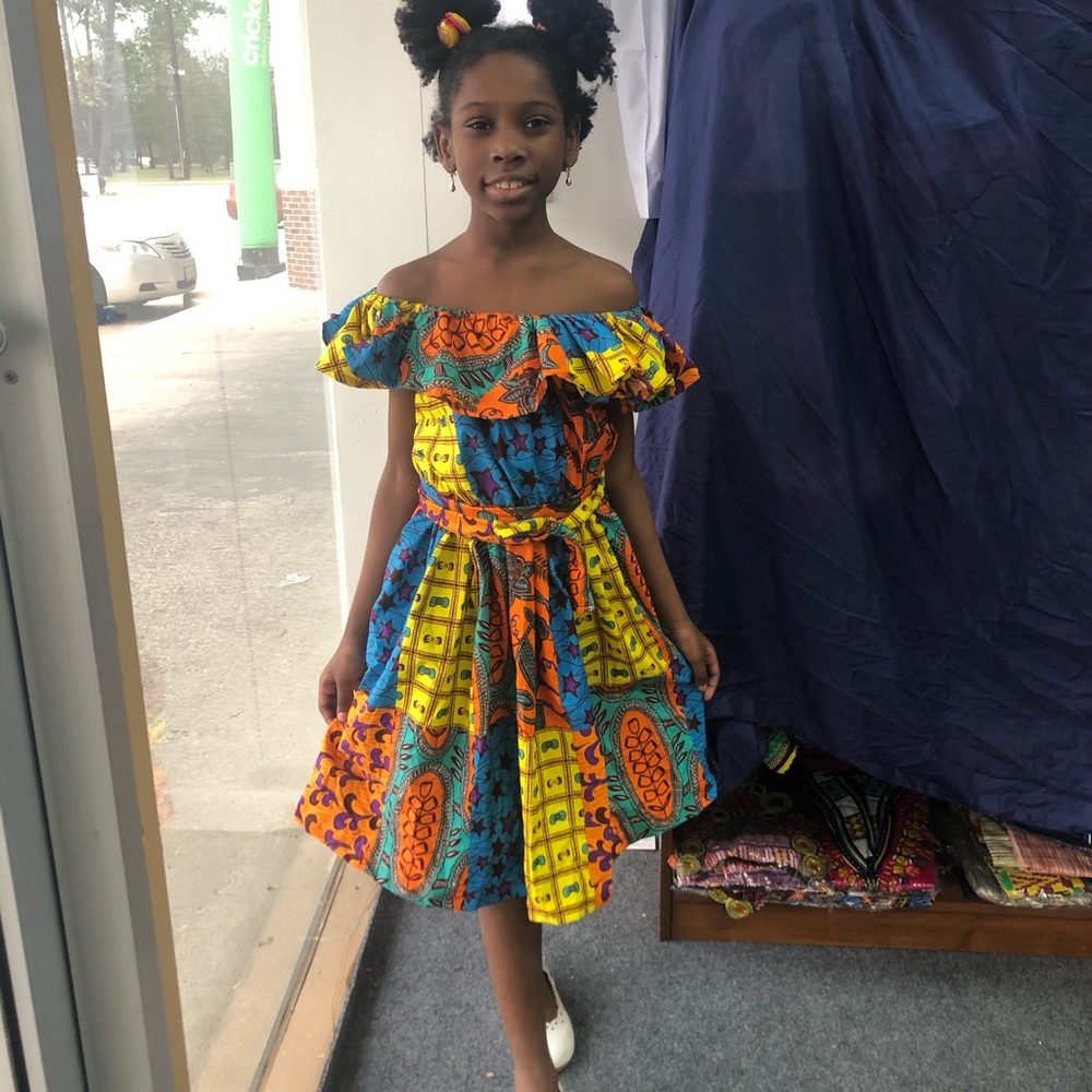 Kids African girls dress